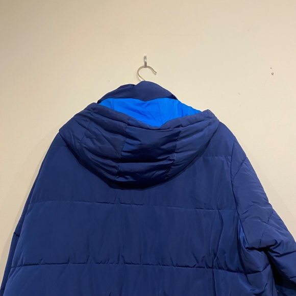 Universal Standard Matterhorn Mid Hooded Dark Blue Puffer Coat Size 22-24 or L - Picture 5 of 5